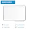 Mastervision Planning Board, Steel, 24 in, 36 in, Aluminum Frame, White, Gloss MA0594830 - alternate 2